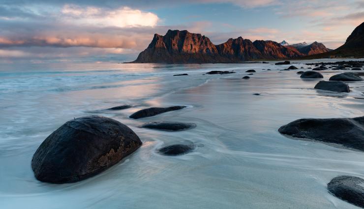 Autorundreisen Norwegen Küste