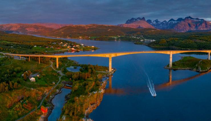 Autorundreisen Norwegen Saltstraumen