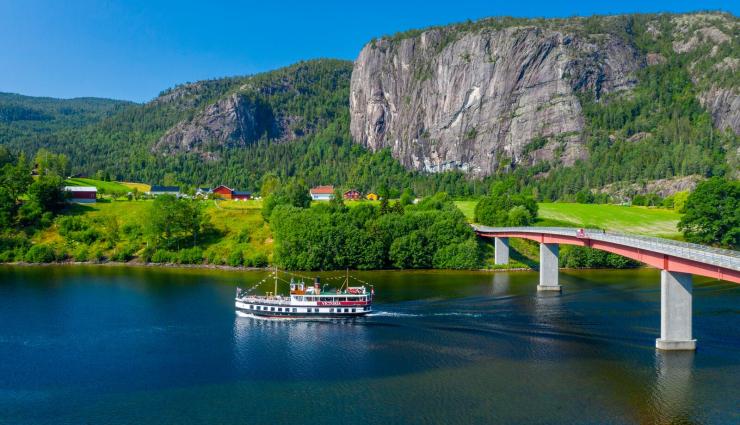 Autorundreisen Norwegen Telemarkkanal