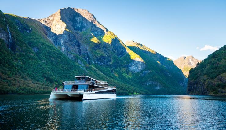 Autorundreisen Norwegen Nærøyfjord