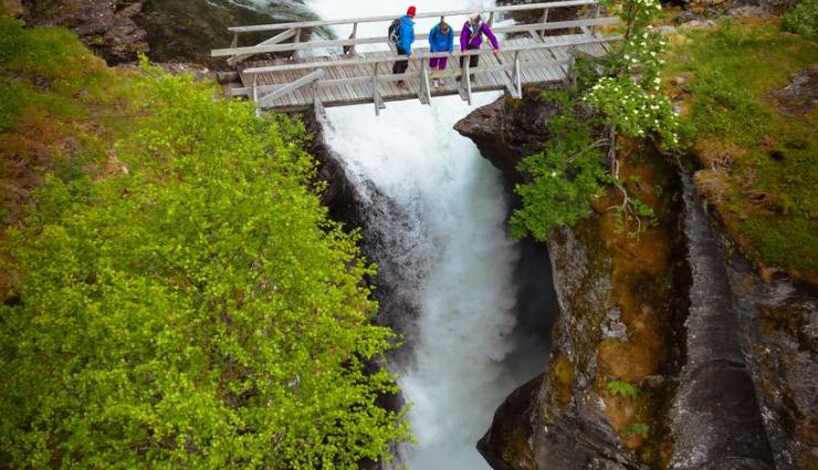 Norwegen Autorundreisen Aurlandsfjord