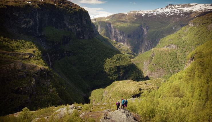 Norwegen Autorundreisen Aurlandstal