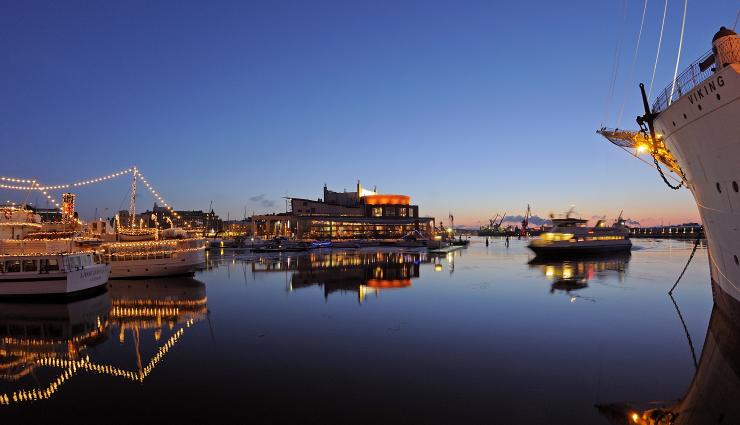 Autorundreisen Schweden Göteborg Hafen