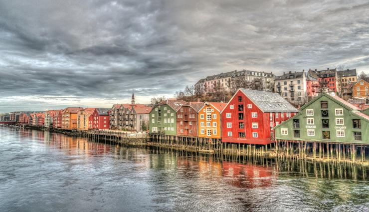 Autorundreisen Norwegen Trondheim