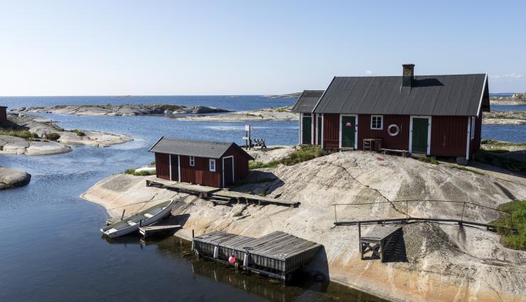 Autorundreisen Schweden Schäreninsel