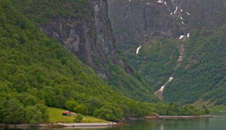 Autorundreisen Norwegen Kaupanger