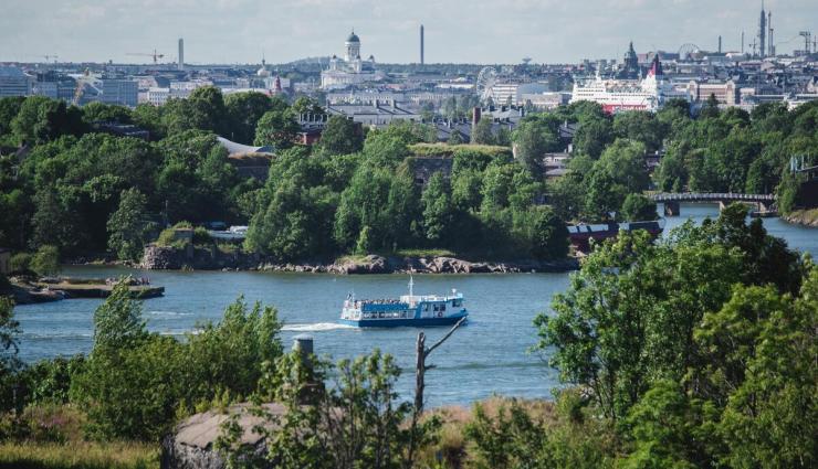 Autorundreisen Finnland Vallisaari