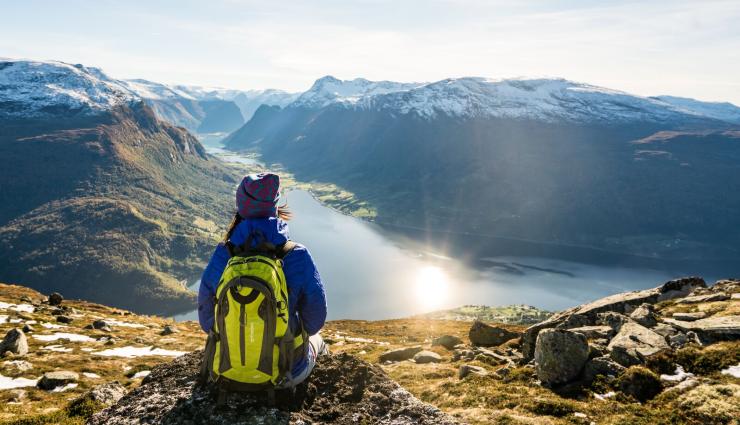 Autorundreisen Norwegen Loen Skylift