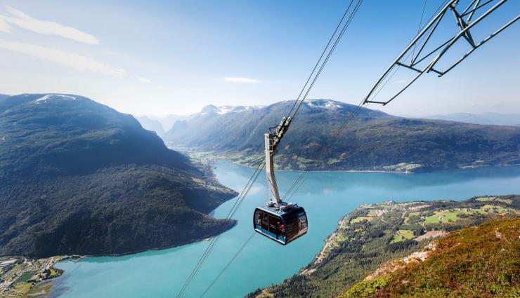 Autorundreisen Norwegen Loen