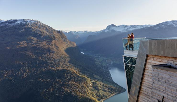 Autorundreisen Norwegen Loen