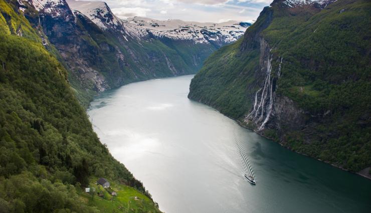 Autorundreisen Norwegen Geiranger