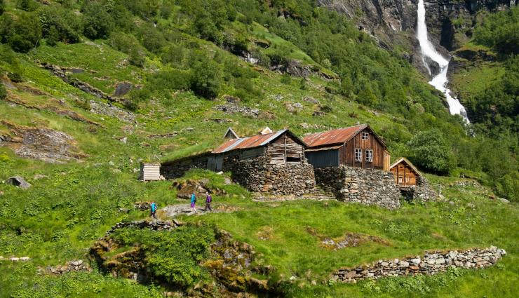 Autorundreisen Norwegen Aurlandsdal