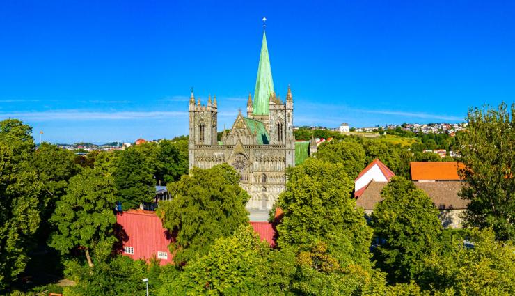 Norwegen Autorundreise Nidaros Dom Trondheim