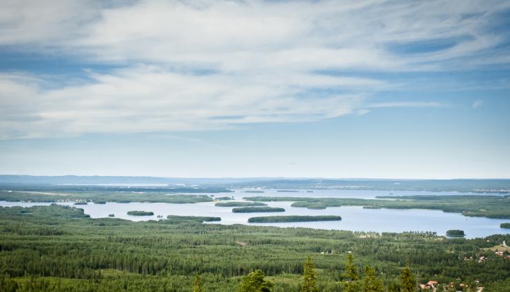 Autorundreisen Schweden Siljan See