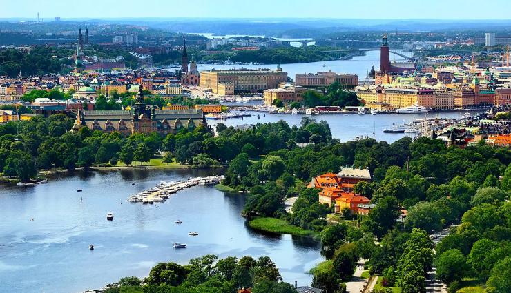 Autorundreisen Skandinavien Stockholm
