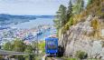 Autorundreisen Norwegen Bergen Fløybahn