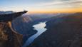 Autorundreisen Norwegen Trolltunga