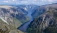 Autorundreisen Norwegen Nærøyfjord