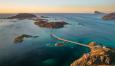 Autorundreisen Skandinavien Sommarøy Brücke