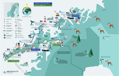 Arctic Route mit Lofoten - 9 Tage ab Evenes/bis Bodø