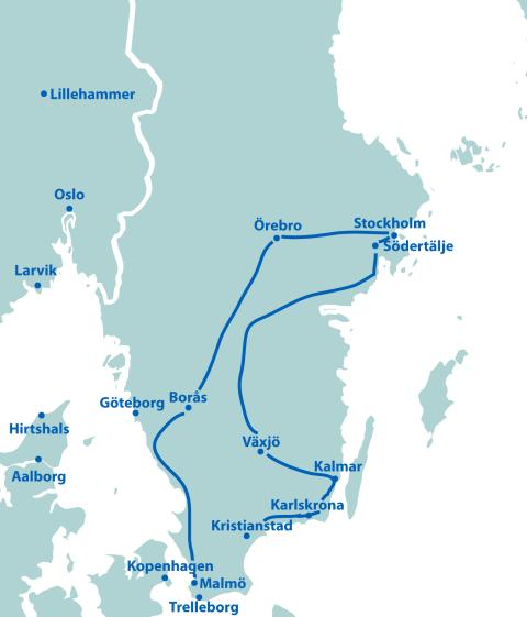 Schweden für Einsteiger - 8 Tage ab Kristianstad/bis Malmö