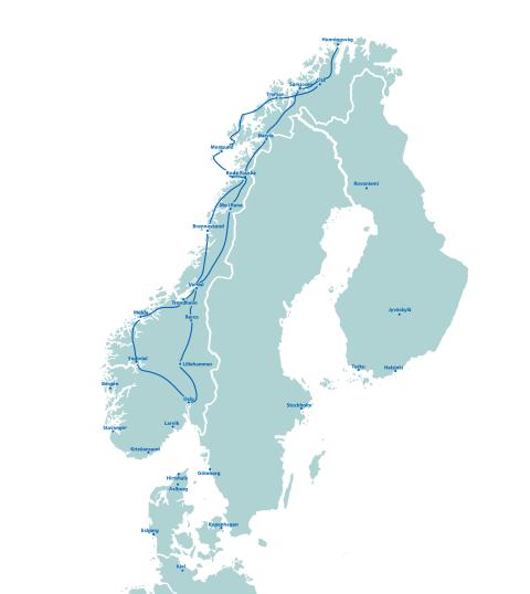 Große Norwegen Tour mit Nordkap - 20 Tage ab/bis Oslo