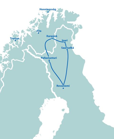 Lappland-Entdeckertour - 14 Tage ab/bis Ivalo